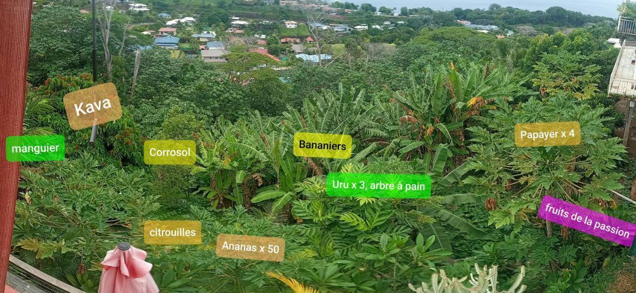 Manava Tahara'A Home Stay Mahina Exterior photo